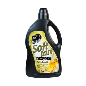 سافتلن مایع البسه مشکی 1800گ