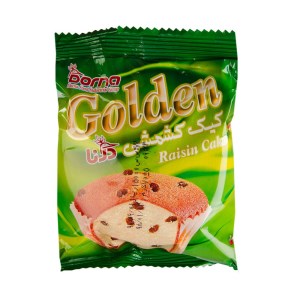 درنا کیک طلایی کشمشی 70گ