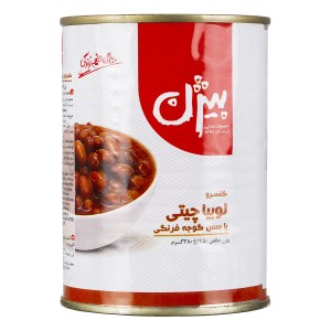 بیژن کنسرو لوبیا چیتی 380گ