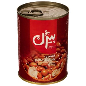 بیژن کنسرو لوبیا و قارچ 380گ