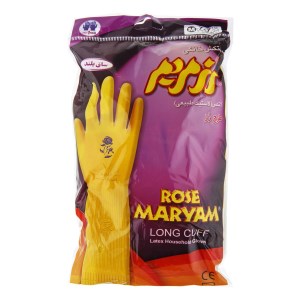 دستکش متوسط ساق بلند رز مریم*
