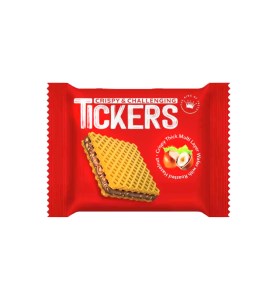 تیکرز بیسکوییت کاکائو فندق با تکه های فندق 22گ