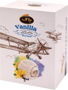 بستنی پاکتی 2 لیتر پاک