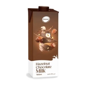 رامک شیر شکلات فندقی استریل 1 ل