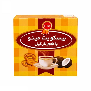 مینو بیسکوییت نارگیل700 گ