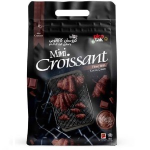 تک مینی کروسان شکلاتی با مغزی کرم کاکائو 150 گرم