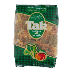 فوسیلی سبزیجات 500 گرم تک ماکارون