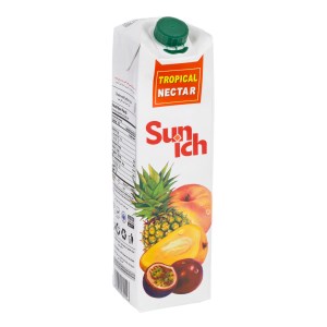 سن ایچ نکتار میوه گرمسیری پاکتی 1 ل