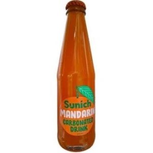 نوشابه گازدار ماندارین ( نارنگی ) شیشه 250 سی سی سن ایچ