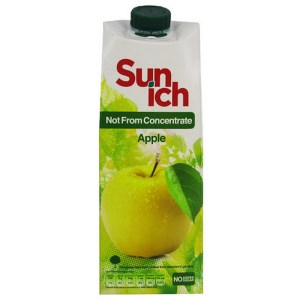 سن ایچ نکتار آب سیب پاکتی 750م