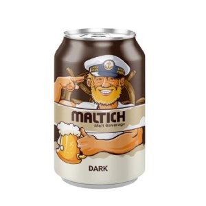 سن ایچ نوشیدنی مالت ایچ دارک قوطی 330 م