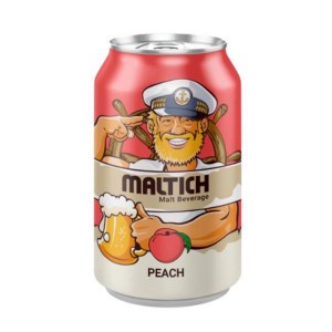 سن ایچ نوشیدنی مالت ایچ هلو قوطی 330 م