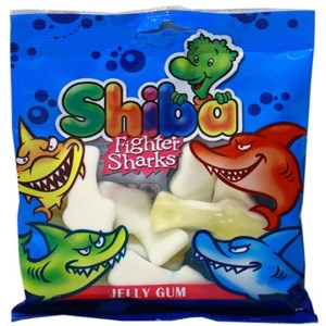 پاستیل کوسه 90 گرم شیبا