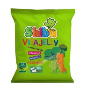 شیبا پاستیل ویتاجلی 60گ ویتامین A و C