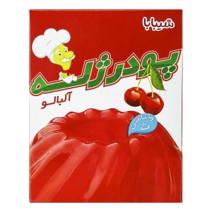 شیبا پودر ژله البالو 100گ