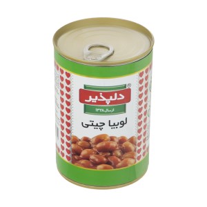 دلپذیر کنسرو لوبیا چیتی 420گ