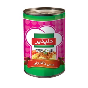 کنسرو مایه ماکارونی دلپذیر 400 گ