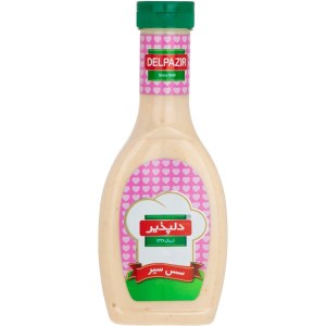 دلپذیر سس سیر 480گ