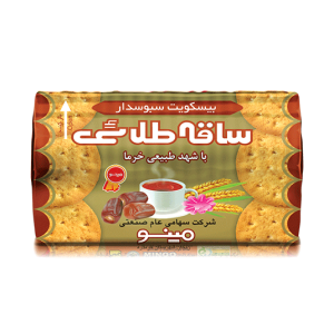 بیسکویت ساقه طلایی با شهد خرما مینو