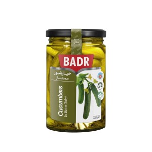 خیار شور ممتاز 630 گرم بدر