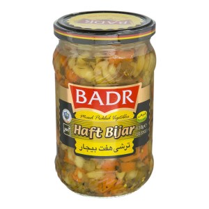 ترشی هفت بیجار 630 گرم بدر