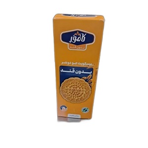 کامور بیسکوییت بدون قند و رژیمی با آرد جودوسر 150 گرم