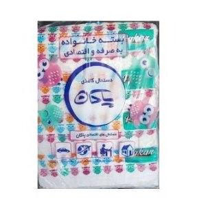 پاکان دستمال کاغذی 200 برگ اقتصادی ( 5 عددی )