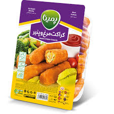 کراکت مرغ و پنیر 390 گرم پمینا کاله