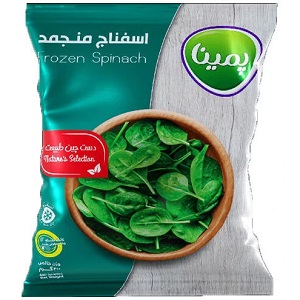 اسفناج منجمد 400 گرم پمینا کاله