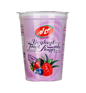 کاله ماست میوه ای آلوئه ورا و میوه های جنگلی 450 گرم