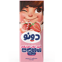 کاله دونو شیر توت فرنگی کودکان لیف 200 میل