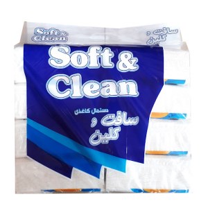 سافت اند کلین دستمال اقتصادی 8 عددی