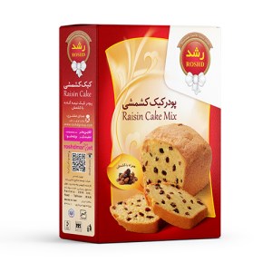 رشد پودر کیک کشمشی