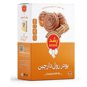 رشد پودر کیک رول دارچین 340گرم