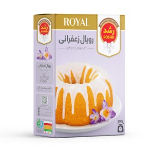 رشد پودر کیک زعفرانی 500 گ