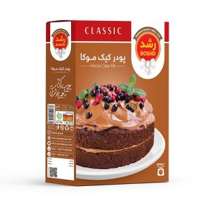 رشد پودر کیک موکا 400گ