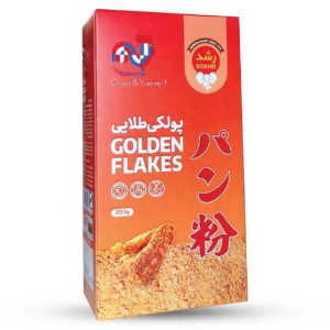 رشد پودر سوخاری پولکی طلایی 200 گ