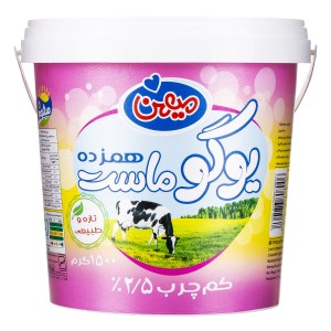 میهن یوگو ماست (همزده)کم چرب 1500 گرم