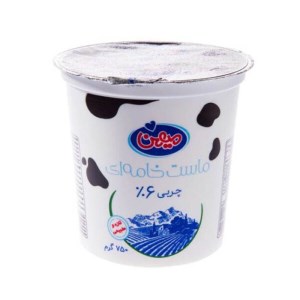 میهن ماست خامه ای 750 گرم