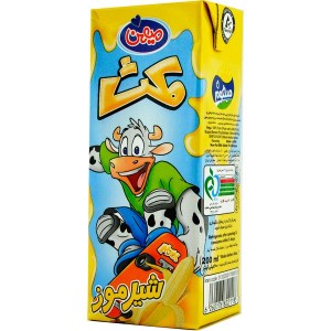 میهن شیر موز میلکوم 200 م