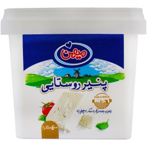 میهن پنیر روستایی در اب نمک 400گ میهن پنیر روستایی در اب نمک 400گ