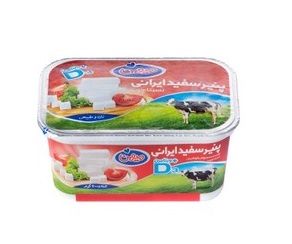 پنیر سفید ایرانی نسبتا چرب ویتامین دی 300 گرم میلکوم