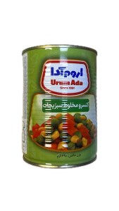 اروم آدا کنسرو مخلوط سبزیجات 390 گرم