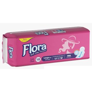 فلورا نوار بهداشتی بالدار بزرگ مشبک