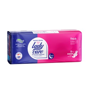 لیدی کر نوار بهداشتی بالدار ضخیم خ بزرگ مشبک