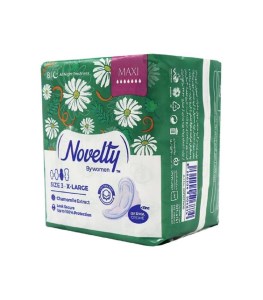 ناولتی نوار بهداشتی کتانی ضخیم خیلی بزرگ شب 8 عددی