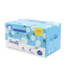 ناولتی نوار بهداشتی روزانه متوسط نازک سایز 1(20عددی)