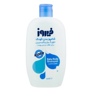 فیروز شامپو بدن کودک ابی 450م