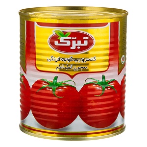 تبرک رب گوجه قوطی 800گ
