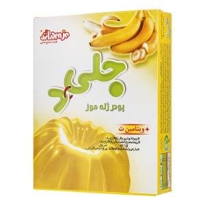 دراژه پودر ژله موز 100گ